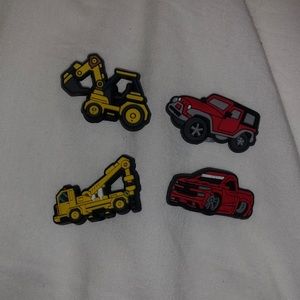 Truck:crocs shoe charm set